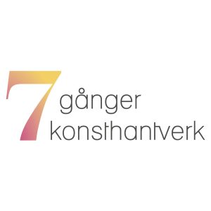 Logotyp till 7xkonsthantverk