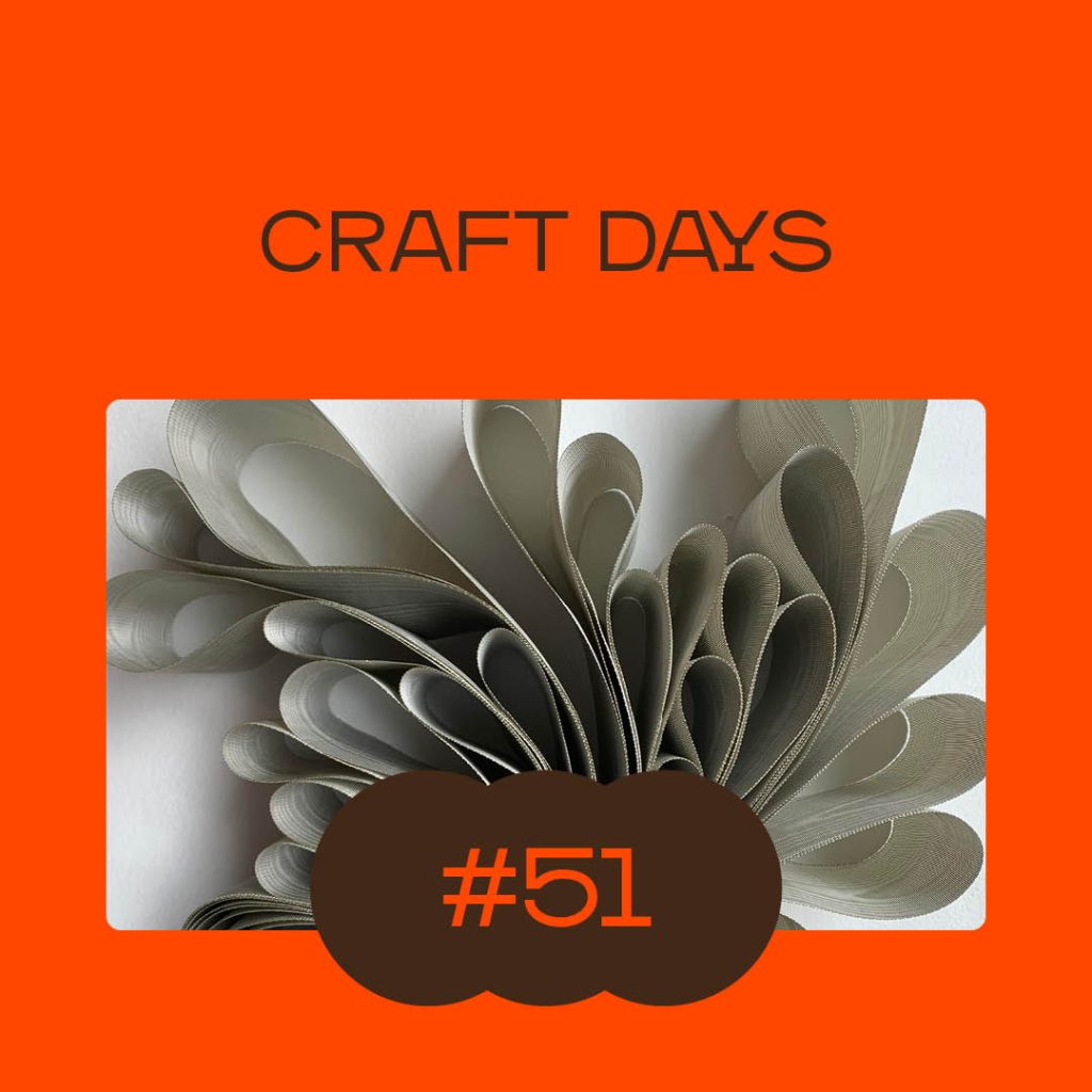 Avsnitt 51, Craft Days 2024. Verk av Anna Rikkinen