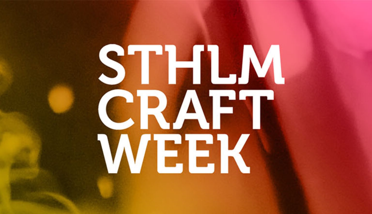 Stockholm Craft Week 2025