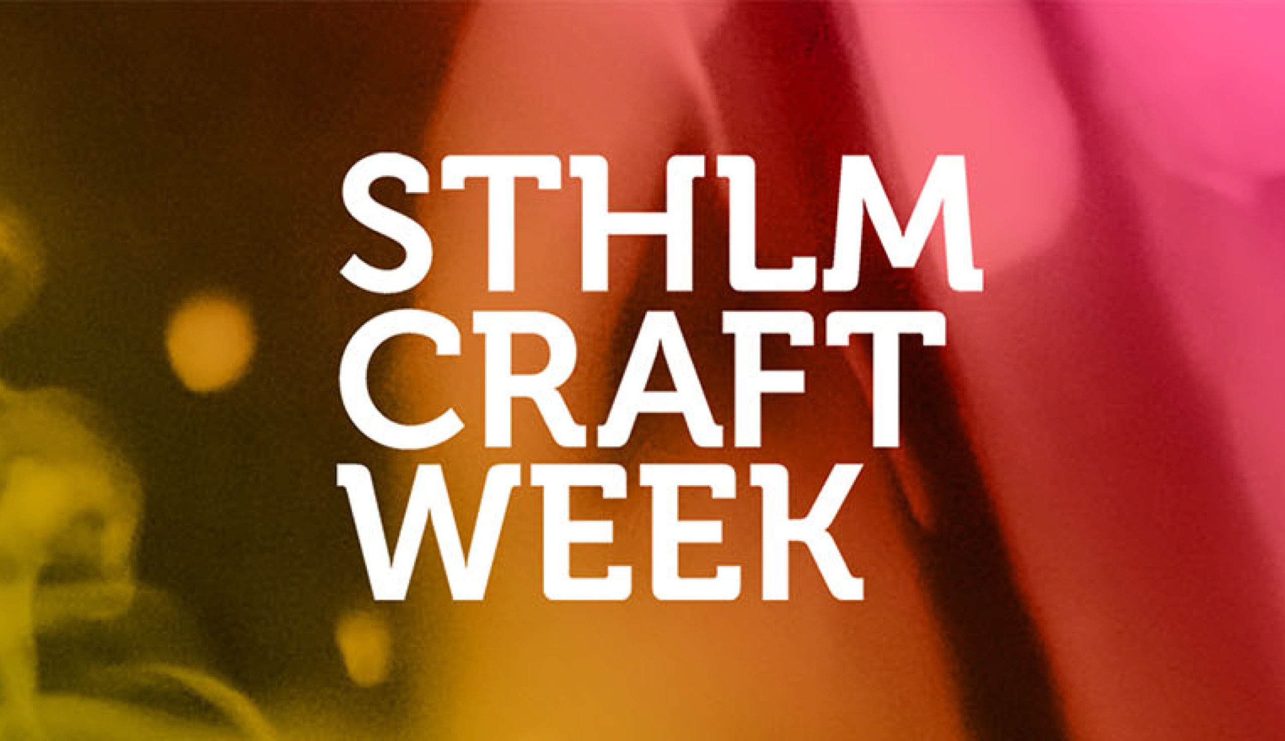Stockholm Craft Week 2025