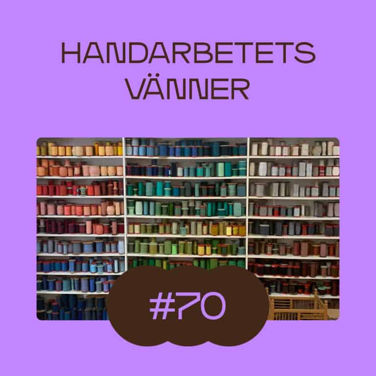Konsthantverkspodden på Konsthantverkets Vänner