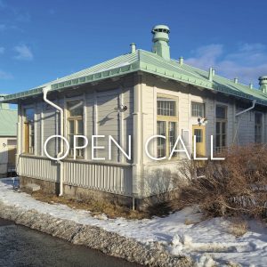 Konshantverkscentrums lokal på Konstepidemin. Vintertid