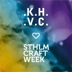 Konsthantverkscentrum under Stockholm Craft Week 2026